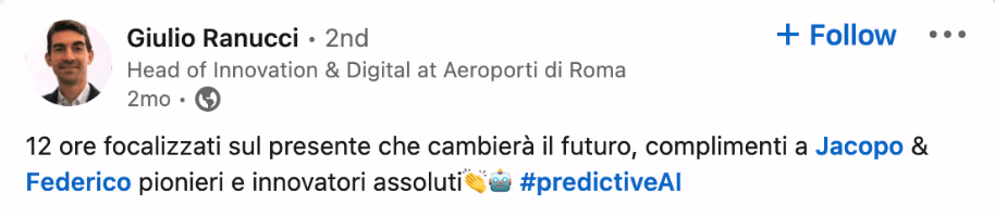 Feedback 205 di uno studente del corso Prompt, Chi Parla?