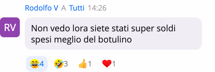 Feedback 2 di uno studente del corso Prompt, Chi Parla?